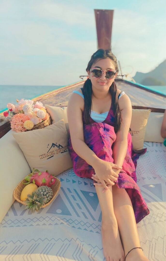 Deepa wife of director Surender Reddy is currently on holiday in ...