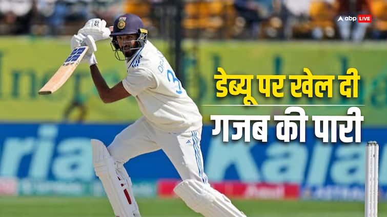 devdutt padikkal scored fifty on test debut against england ind vs eng 5th test dharamshala IND vs ENG: ये रहा भारत का नया सितारा, विराट की जगह आया और कर दिया बड़ा कारनामा