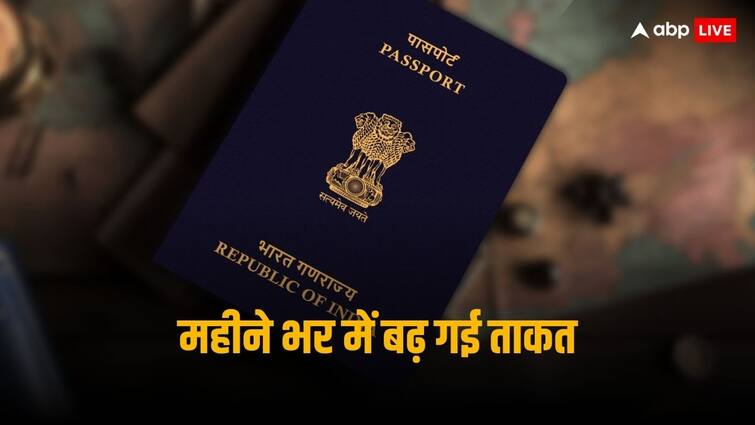 Worlds Most Powerful Passports in March 2024 India regains rank on Henley Index Indian Passport: एक महीने में हुआ सुधार, अब इतनी बढ़ गई भारतीय पासपोर्ट की ताकत