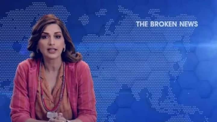 Sonali Bendre in 'Broken News': Sonali Bendre took on the role of Amina Qureshi, displaying a captivating on-screen presence. Her portrayal exuded extraordinary maturity and a remarkable balance, portraying a woman who maintains composure amidst challenges and provocations. (Image source: Special Arrangement)