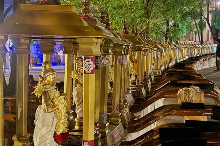 On Maha Shivaratri, the grand spectacle will be broadcast from 6 PM on March 8 to 6 AM on March 9 in 22 languages worldwide on Sadhguru’s YouTube channels (Credit: X/@ishafoundation)