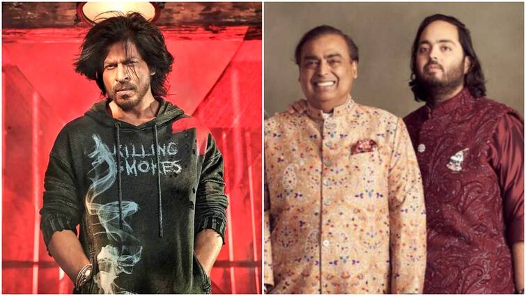 Shah Rukh khan attends Anant Ambani extended pre wedding bash and mukesh calls him godfather Anant Ambani Pre Wedding: అనంత్‌కు షారుఖ్ ఖాన్ గాడ్‌ఫాదర్‌ లాంటివారు - ముకేశ్ అంబానీ