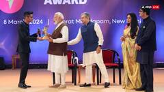 मुस्कुराए, बधाई दी और फिर यूं इशारा कर बोले PM नरेंद्र मोदी- कुछ खाया पिया करो, जानिए फिर क्या हुआ