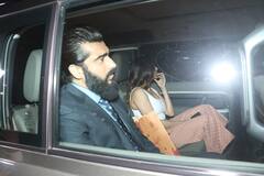 मलाइका को देर रात घर ड्रॉप करने पहुंचे अर्जुन कपूर, कैमरों से मुंह छिपाते नजर आये लव बर्ड्स