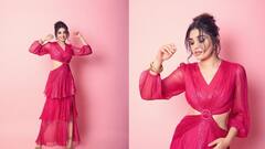 Krithi Shetty Photos : பிங்க் நிற உடையில் பக்கவாக போஸ் கொடுக்கும் கிருத்தி ஷெட்டி!