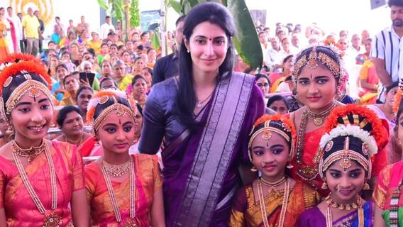 Nara Brahmani on Mangalagiri | మన మంగళగిరి అంటూ నారా బ్రాహ్మణి స్పీచ్ | ABP Desam