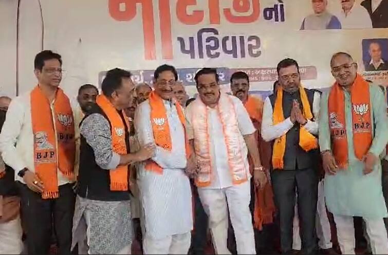 Lok Sabha Election 2024: former congress MLA Niranjan Patel joined BJP and large number of NCP supporters are joined gujarat bjp Congress: કોંગ્રેસના વધુ એક પૂર્વ MLAએ કર્યા કેસરિયાં, NCPમાં પણ ભંગાણ, આજે હજારો કાર્યકરો ભાજપમાં જોડાશે