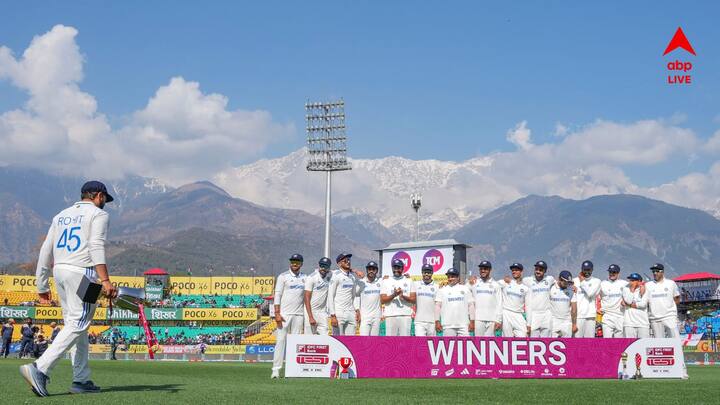 IND vs ENG, Test Series: প্রথম ম্য়াচ হারলেও রাজকোট, রাঁচি, বিশাখাপত্তনম ও ধর্মশালায় টানা জয় ছিনিয়ে নেয় টিম ইন্ডিয়া। রোহিত শর্মার নেতৃত্বে টেস্ট সিরিজ জয় ভারতের।