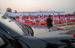 PM Modi in Assam : அசாமில் பிரதமர் மோடி.. யானைக்கு கரும்பு ஊட்டி நெகிழ்ச்சி!