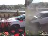 Car Accident : भरधाव वेगात कार थेट हॉटेलमध्ये घुसली, रस्त्यात येईल त्याला उडवलं, दोन जण जागीच ठार, CCTV त थरार कैद