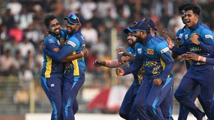 sri lanka beat bangladesh by 20 runs in 3rd t20 mumbai indians nuwan thushara hat trick 5 wickets haul BAN vs SL: श्रीलंका ने तीसरे टी20 में बांग्लादेश को रौंदा, मुंबई इंडियंस के नुवान तुषारा ने हैट्रिक समेत झटके 5 विकेट