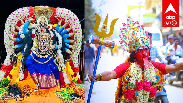 Mayana kollai in various parts of Villupuram district including Melmalayanur and Tindivanam TNN மயானக் கொள்ளை என்றாலே மேல்மலையனூர்தான்  - கோலாகல கொண்டாட்டம்