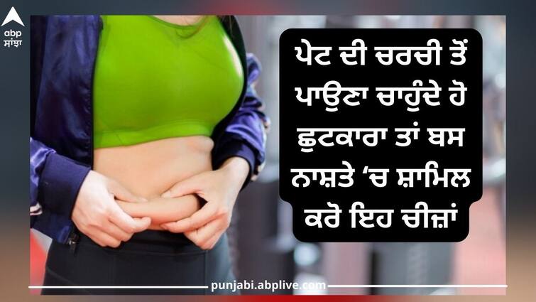 Effective Tips to Lose Belly Fat,just add these things in your breakfast, you will see effect in a week Effective Tips to Lose Belly Fat: ਪੇਟ ਦੀ ਚਰਚੀ ਤੋਂ ਪਾਉਣਾ ਚਾਹੁੰਦੇ ਹੋ ਛੁਟਕਾਰਾ ਤਾਂ ਬਸ ਨਾਸ਼ਤੇ ‘ਚ ਸ਼ਾਮਿਲ ਕਰੋ ਇਹ ਚੀਜ਼ਾਂ, ਹਫਤੇ ‘ਚ ਨਜ਼ਰ ਆਵੇਗਾ ਅਸਰ