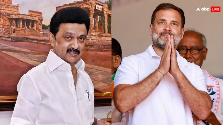 Tamil Nadu Puducherry Congress DMK alliance final Lok Sabha Elections 2024 know all details Lok Sabha Elections 2024: तम‍िलनाडु-पुडुचेरी में कांग्रेस-DMK में बनी बात, जानिए कौन कितनी सीटों पर लड़ेगा चुनाव