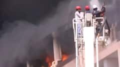 Massive Fire Breaks Out At MP's Vallabh Bhavan State Secretariat In Bhopal, Firefighting Ops On