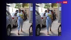 ना चूड़ा ना मांग में सिंदूर, नो मेकअप लुक में स्पॉट हुईं न्यूली वेड रकुल, टीशर्ट और डेनिम पहन लगीं स्टाइलिश