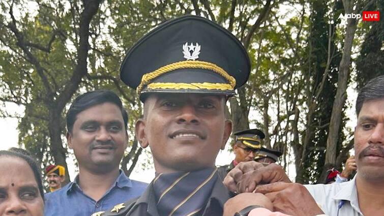 Mumbai Dharavi slum dweller Umesh Keelu overcome hardships to become Lieutenant in Indian Army Umesh Keelu: 10*5 फीट का मकान, 2013 में पिता का हुआ निधन... धारावी की झुग्गी में रहने वाले उमेश कीलू बने सेना में लेफ्ट‍िनेंट