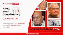 Lucknow Lok Sabha Seat 2024: This BJP Fort Was Once Represented Only By Nehru-Gandhi Family