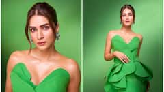 Kriti Sanon Serves Drool-Worthy Look In Green Dress; SEE PICS
