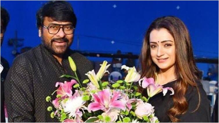 trisha is overjoyed by chiranjeevi special gift deets inside Trisha : త్రిషకి స్పెషల్ గిఫ్ట్ పంపిన మెగాస్టార్ - థ్యాంక్స్ చెప్పిన 'విశ్వంభర' హీరోయిన్!