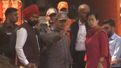 पश्चिमी दिल्ली के केशोपुर पहुंची आतिशी, ले रही हैं बोरवेल घटना का जायजा