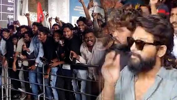 షూటింగ్ కోసం వైజాగ్ కు బన్నీ.. ఎయిర్ పోర్ట్ లో అదిరే స్వాగతం