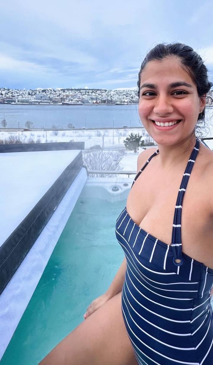 Shreya Dhanwanthary's latest pictures from her vacation to Norway are surely going to give you FOMO. (Image Source: Special Arrangement)