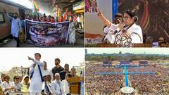 Thousands Throng To Mamata's Kolkata Rally As TMC Chief Unveils Candidates For All LS Seats — PICS