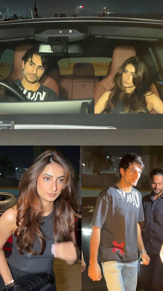 नाइट आउट के लिए निकले इब्राहिम अली खान-पलक तिवारी