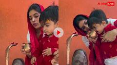 Video: शिवजी के जल को पी गया बच्चा, लोग बोले- हो गए भगवान के दर्शन