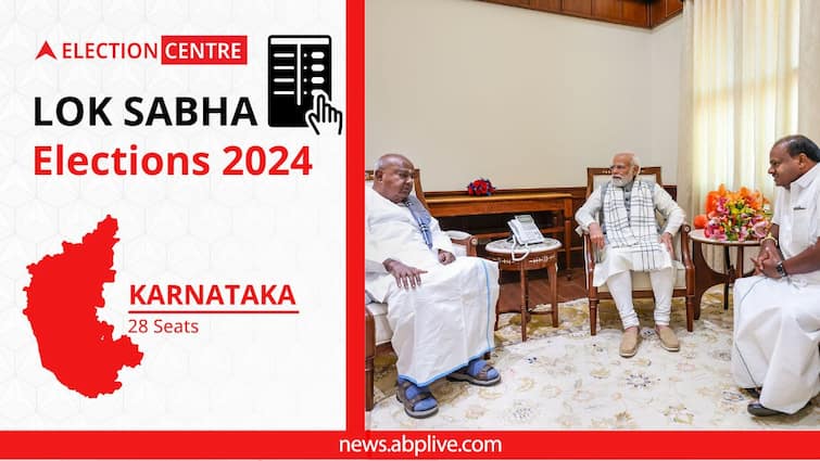 Karnataka Lok Sabha 2024: Will Alliance With JD(S) Lead To NDA's Victory? Know About Seats, Candidates Here Karnataka Lok Sabha 2024: Will Alliance With JD(S) Lead To NDA's Victory? Know About Seats, Phases, Candidates