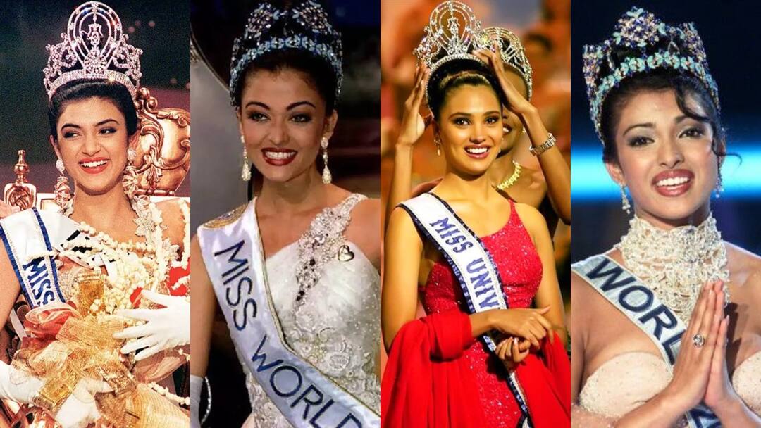 Miss World and Miss Universe from India so far list of all winners Miss World and Miss Universe List from India : మిస్ వరల్డ్, మిస్ యూనివర్స్​గా గెలిచిన ఇండియన్ బ్యూటీలు వీళ్లే