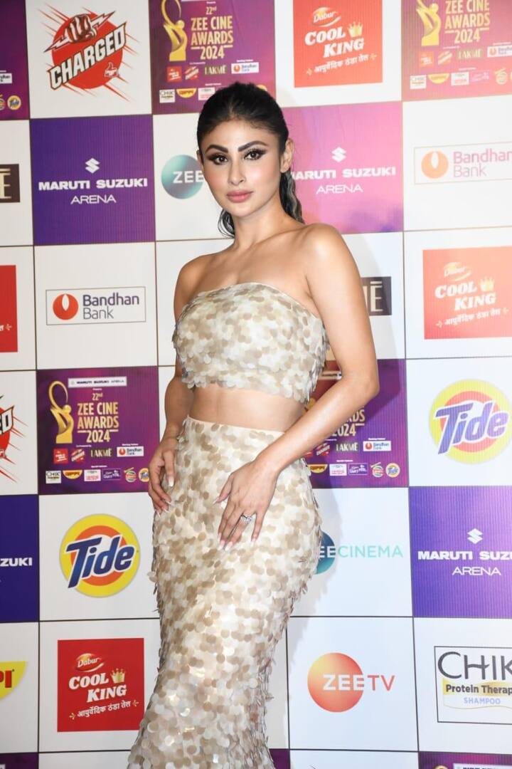 22nd Zee Cine Awards Pics Kriti Sanon Vidya Balan Mouni Roy Sharvari Wagh Glamorous Look See