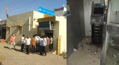 धक्कादायक! चोरट्यांनी मुख्य महामार्गावरील एटीएम गॅस कटरने फोडलं; वीस लाखांची रोकड लंपास