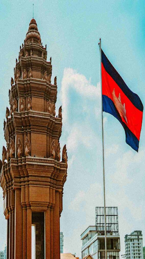 Cambodia Flag : मंदिराचे चित्र कोणत्या देशाच्या ध्वजावर आहे?