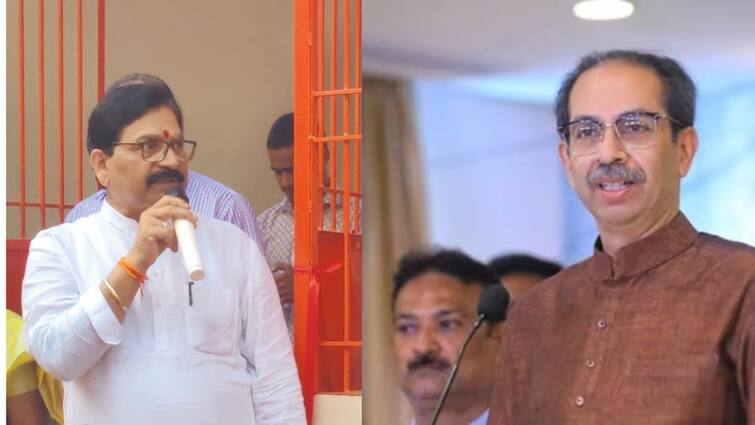 Uddhav Thackeray's first reaction to Ravindra Vaikars entry into the Shinde group said...Maharashtra Politics Marathi News Uddhav Thackeray on Ravindra Waikar : रवींद्र वायकरांच्या शिंदे गटातील प्रवेशाबाबत उद्धव ठाकरेंची पहिली प्रतिक्रिया, म्हणाले...