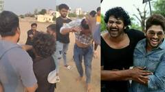 Watch video : சொட்ட சொட்ட ரத்தம், அடிதடி... மோதலில் ஈடுபட்ட அல்லு அர்ஜுன் - பிரபாஸ் ரசிகர்கள்...