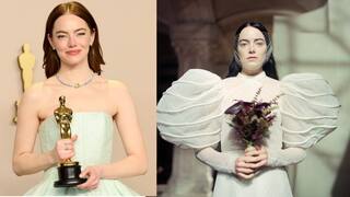 Emma Stone: இரண்டாவது முறையாக ஆஸ்கர் வென்ற லா லா லேண்ட் பட நடிகை! வாழ்த்து மழையில் எம்மா ஸ்டோன்!