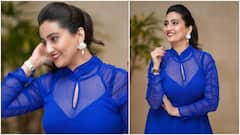 Anchor Manjusha: బ్యూటీఫుల్ కాదు ‘బ్లూ’టిఫుల్ అంటోన్న మంజుష - నీలిరంగు డ్రెస్‌లో మెరిసిపోతున్న బ్యూటీ