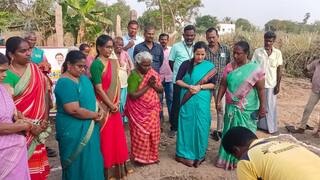 பத்மஸ்ரீ விருது பெற்ற சின்னப்பிள்ளைக்கு 