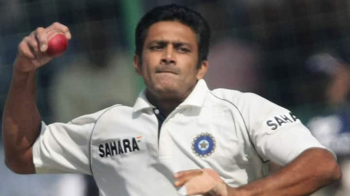 5- Anil Kumble (India): Innings - 236, Wickets - 619, 5-wicket hauls - 35, Average - 29.65, Economy - 2.69. (Image Credit- Getty)