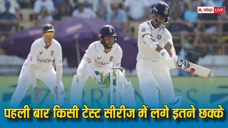 india vs england test series created history first time 100 six in test series most sixes in a test series IND vs ENG: भारत-इंग्लैंड टेस्ट सीरीज में बना वर्ल्ड रिकॉर्ड, पहली बार लगे इतने छक्के