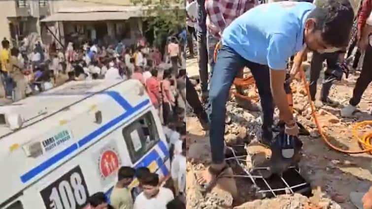 Gujarat under construction building collapsed in Nadiad Kheda Rescue operation is underway Gujarat Building Collapsed: गुजरात के खेड़ा में बड़ा हादसा, निर्माणाधीन इमारत ढही, बचाव अभियान जारी