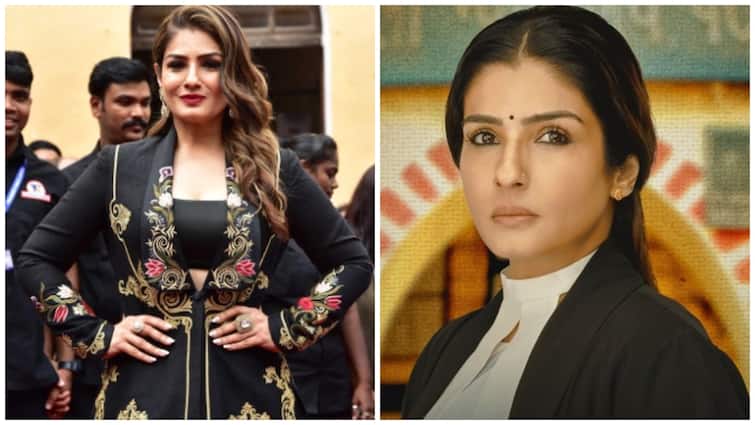 Raveena Tandon Patna Shuklla trailer is out actress asks Salman Khan Mera swagat zaroor karna Patna Shuklla Trialer: अब वकील बनकर इंसाफ दिलाएंगी रवीना टंडन, सलमान खान ने शेयर किया 'पटना शुक्ला' का ट्रेलर