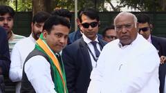 राहुल कस्वां ने थामा कांग्रेस का 'हाथ', कुछ घंटे पहले ही दिया है बीजेपी से इस्तीफा