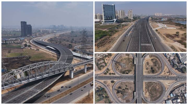 Prime Minister Narendra Modi inaugurated the Haryana section of the landmark Dwarka Expressway on Monday.