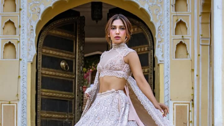 Bhumi Pednekar treated fans with pictures in a vintage ethnic lehenga couture looking her dazzling best self. Check out pics