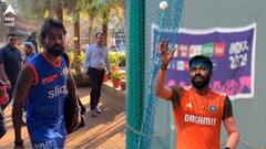 নারকেল ফাটিয়ে মুম্বই ইন্ডিয়ান্সের প্র্যাক্টিসে নেমে পড়লেন হার্দিক, চলল মিষ্টিমুখ