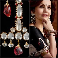Nita Ambani Royal Look: बनारसी साड़ी के साथ नीता अंबानी ने पहना 200 करोड़ का जेवर, शाहजहां से है खास कनेक्शन