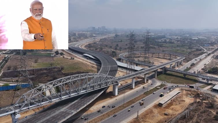 PM Modi inaugurates Dwarka Expressway Which Eases Delhi Gurugram Travel ద్వారకా ఎక్స్‌ప్రెస్‌ వే ప్రారంభించిన ప్రధాని, దేశంలో తొలి ఎలివేటెడ్ హైవే ఇదే
